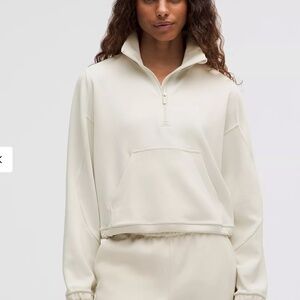 Lululemon Brushed Softstreme Half Zip